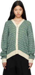 Palmes Green Inter Cardigan