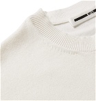 McQ Alexander McQueen - Printed Stretch-Cotton Blend Sweater - White
