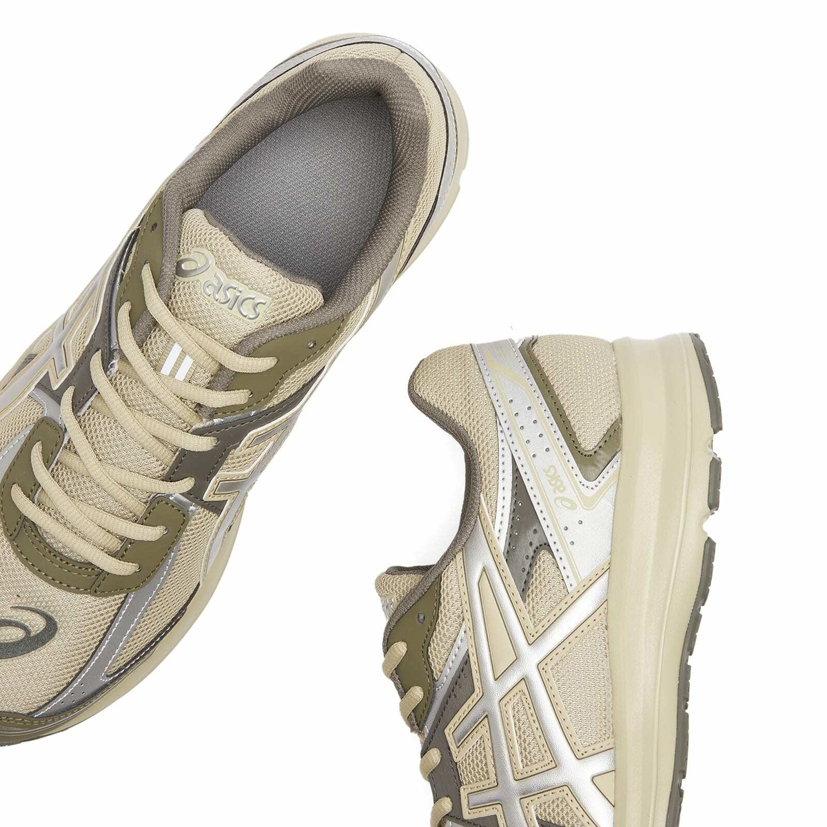 Asics Jog 100 S in Khaki/Pure Silver