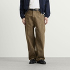 Drôle de Monsieur Men's Monogram Baggy Jeans in Brown