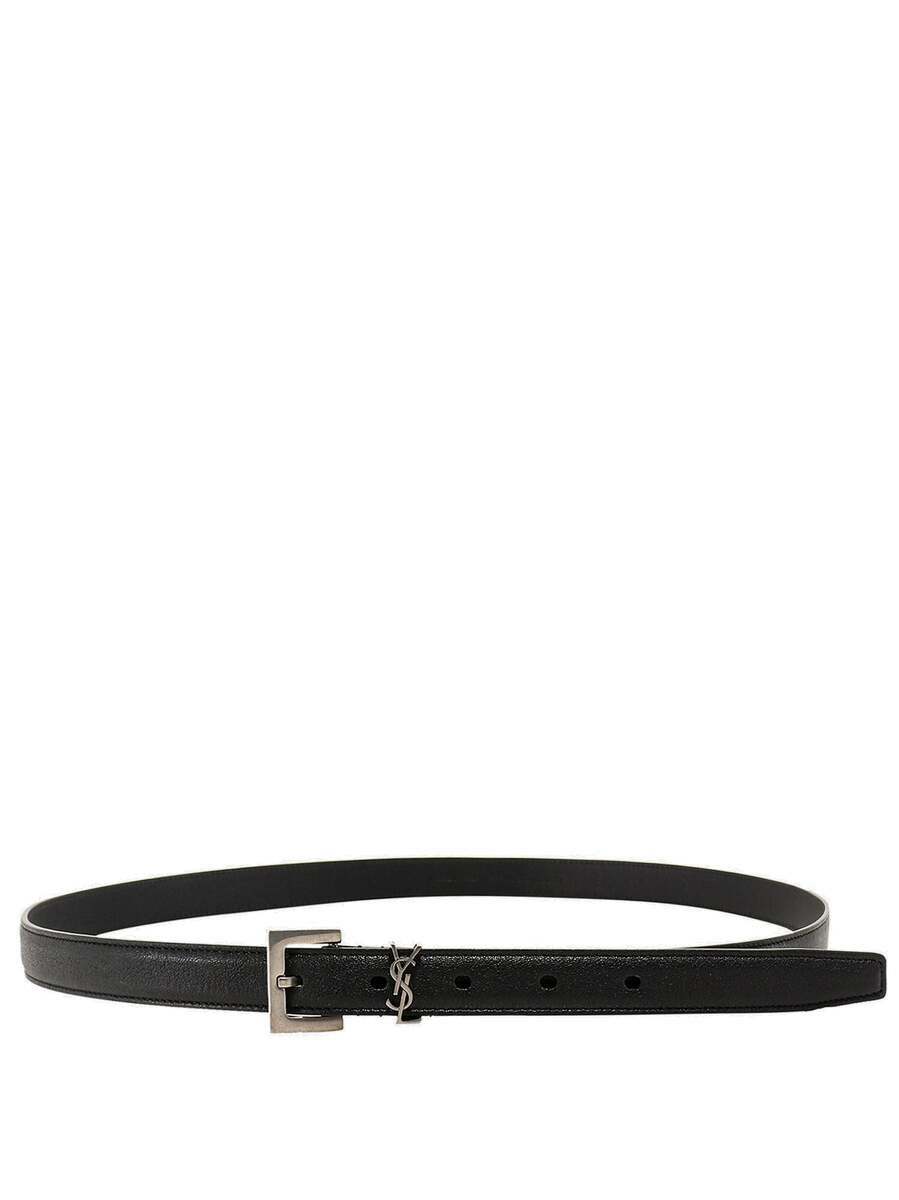 Saint Laurent Belt Black Mens Saint Laurent