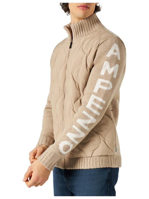 Photo: MC2 Saint Barth Man Beige Padded Jacket