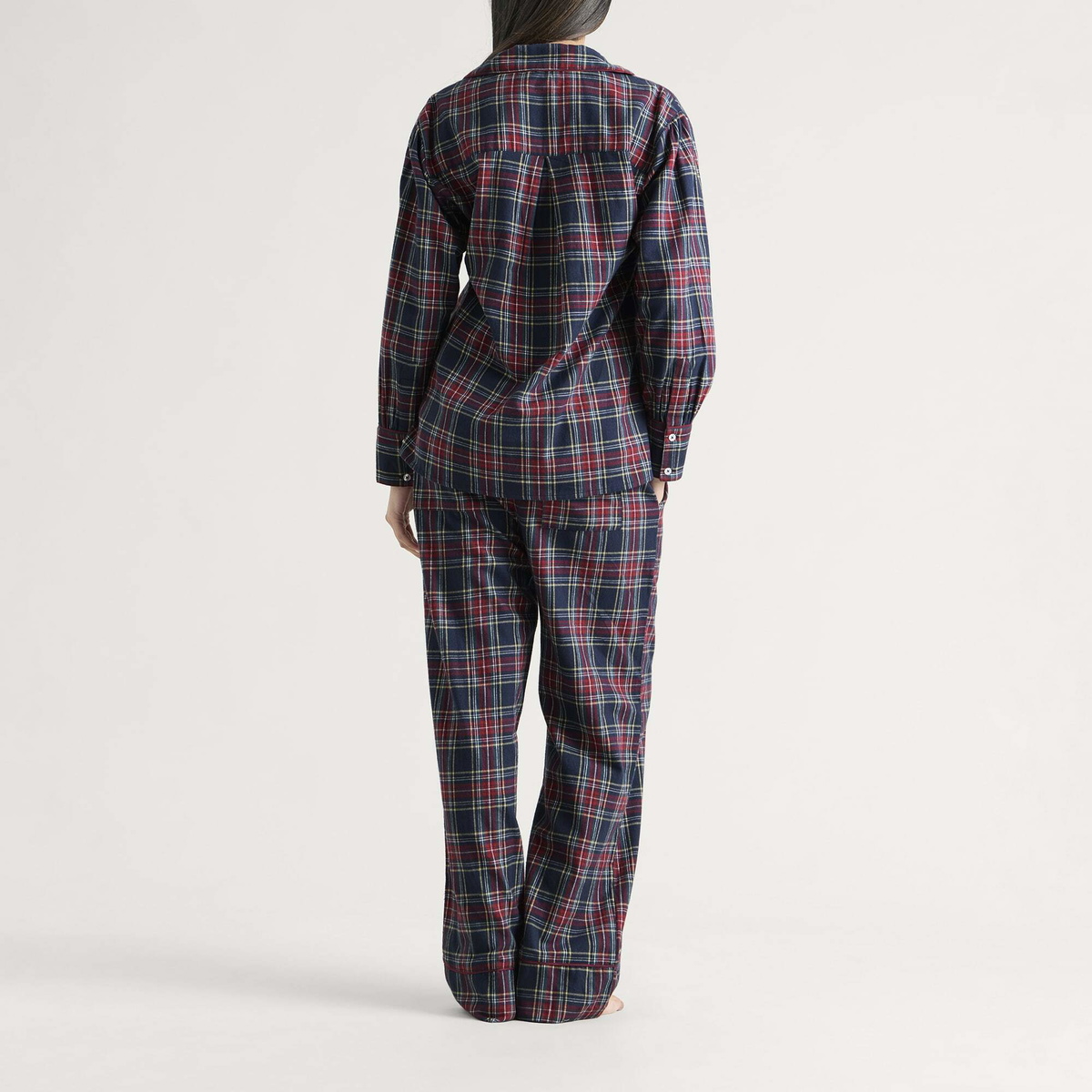 Damson Madder Women's Antonella Pyjama Set in Malbec