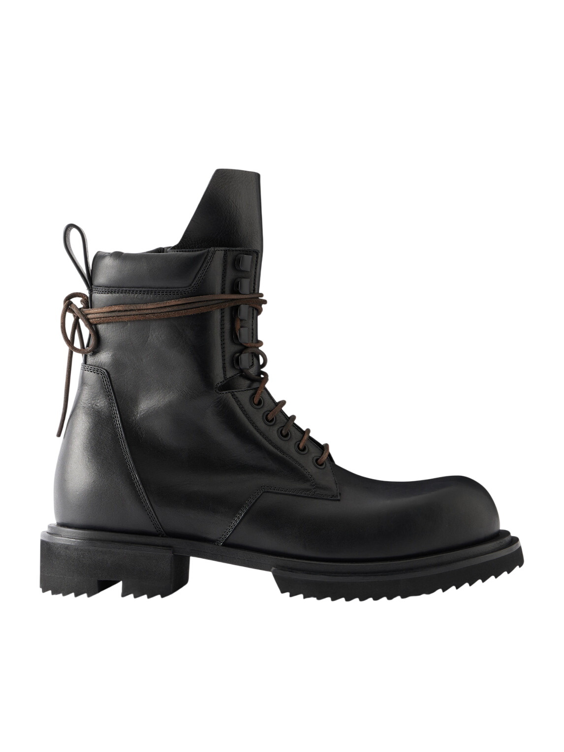 Rick Owens Black Geth Army Boots Rick Owens