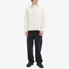 Percival Men's Ladder Pearce Overshirt in Ecru