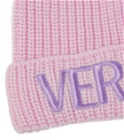 Versace Logo wool beanie