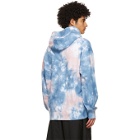 Children of the Discordance Blue and Pink Hand-Dyed Hoodie