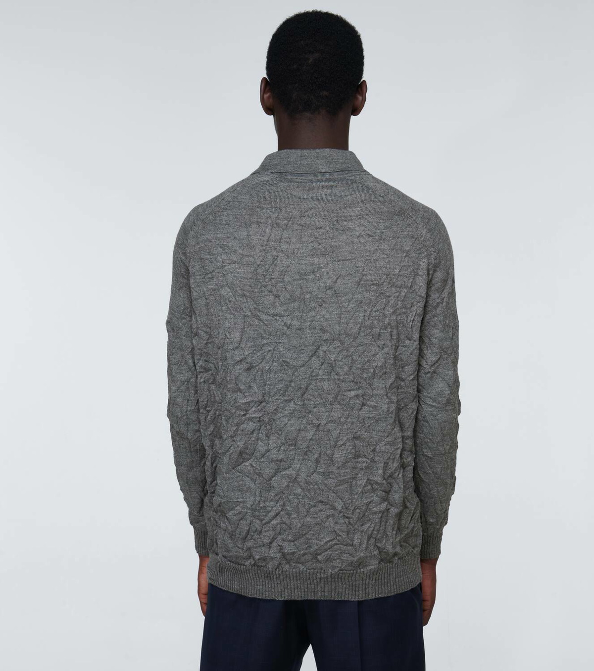 Balenciaga Creased knitted sweater