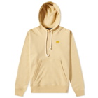 Acne Studios Men's Fairah X Face Hoody in Pale Yellow Mellange