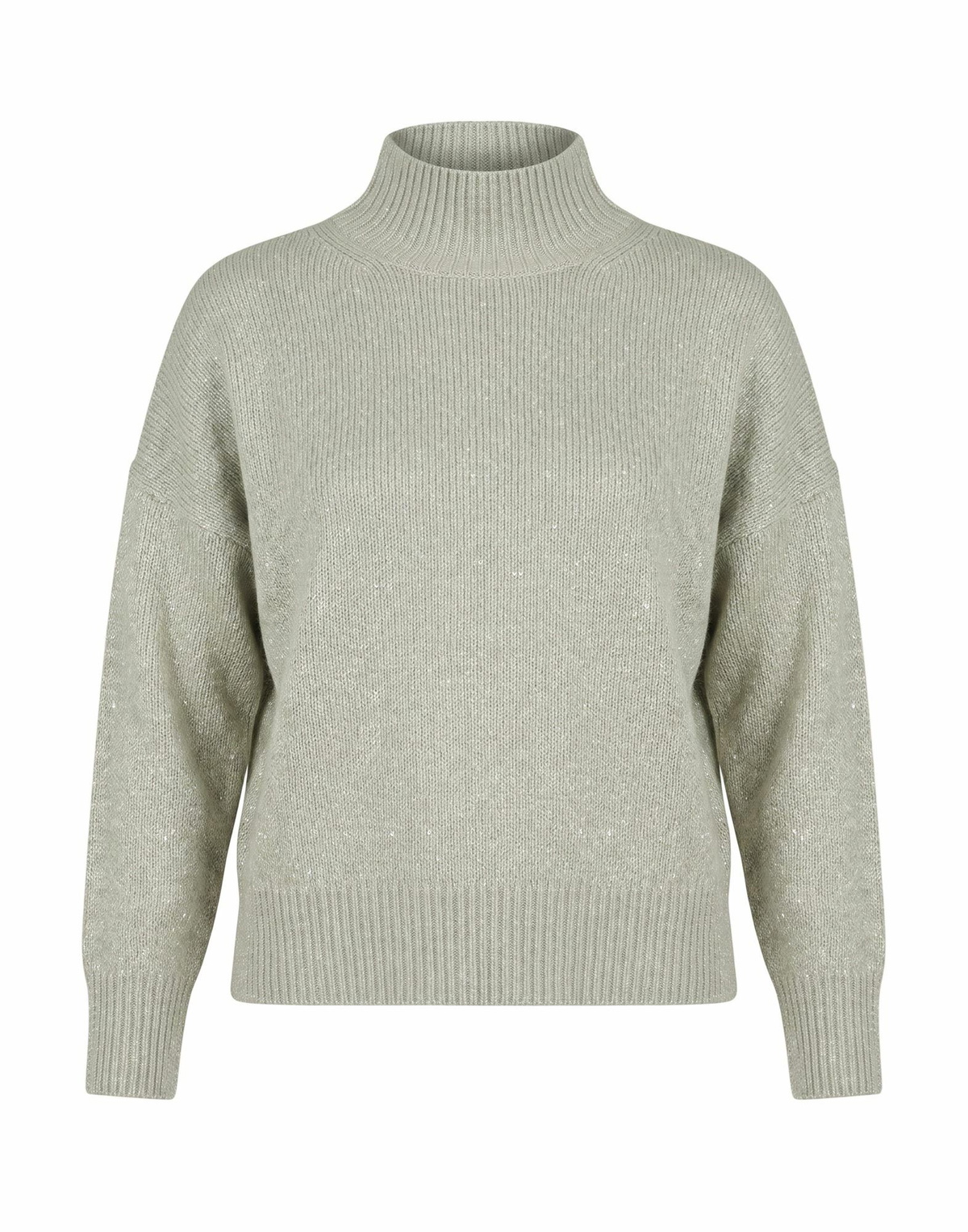 Peserico Womens Turtleneck in Sage green
