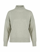 Peserico Womens Turtleneck in Sage green