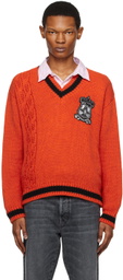 Thames MMXX. Orange Rathbone II Sweater