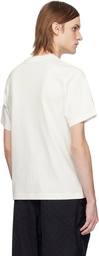 Burberry White EKD Cotton T-shirt
