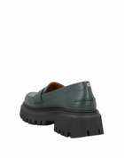 Maje Womens Loafers Dark in Green