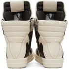 Rick Owens Gray Tower Jumbolaced Geobasket Sneakers