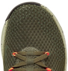 Nike Training - Free TR V8 Rubber-Trimmed Mesh Sneakers - Army green