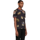 Dolce and Gabbana Black Crown T-Shirt