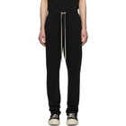 Rick Owens Drkshdw Black Berlin Lounge Pants