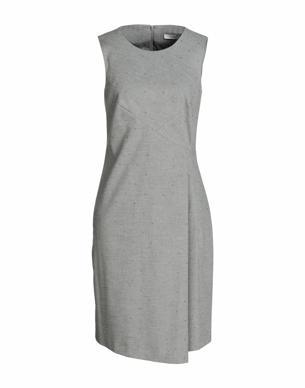Peserico Womens Midi dress in Grey