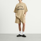 Fear of God ESSENTIALS Men's Training Classic Fit Shorts in Faded Dune