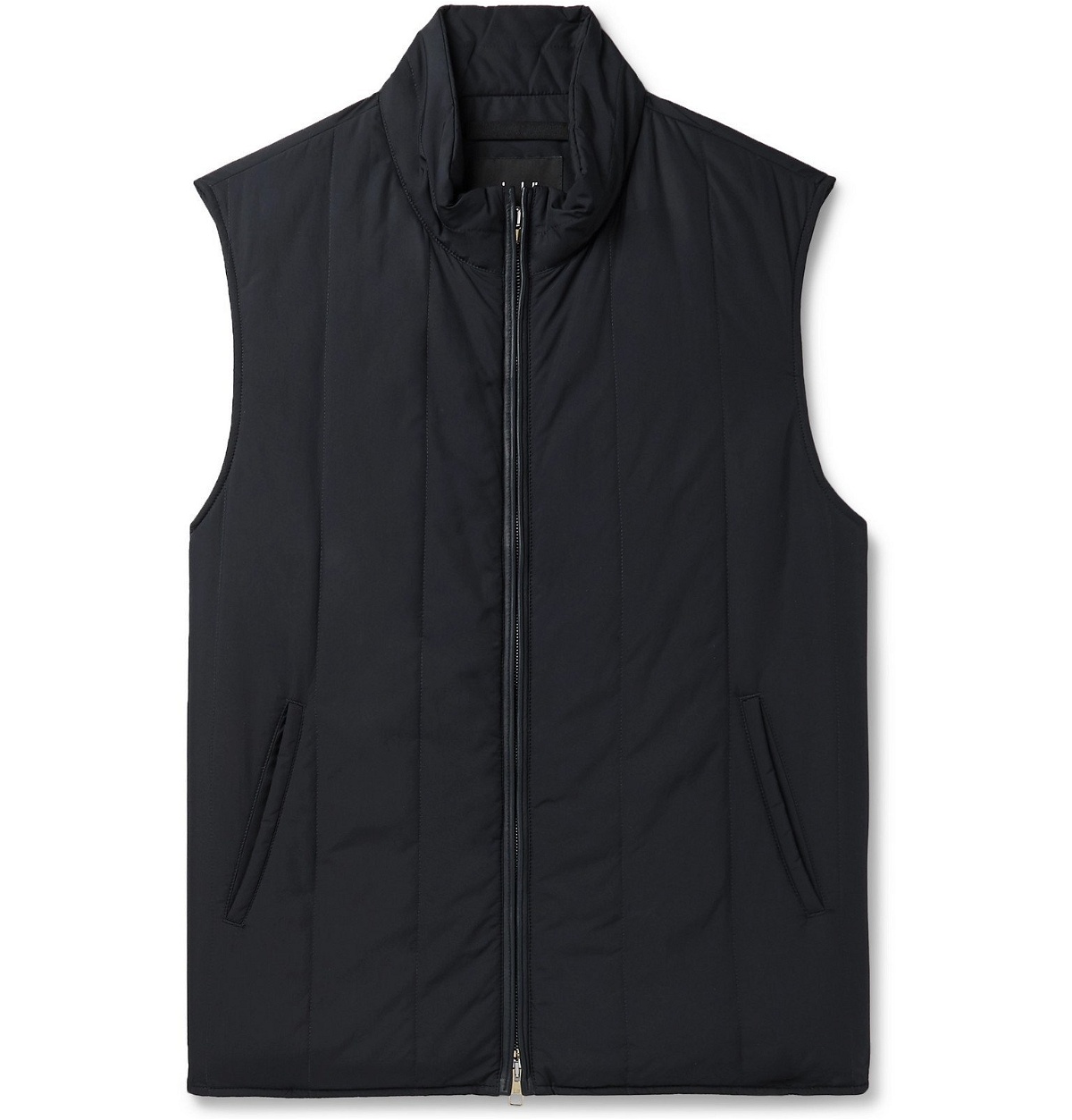 Photo: Dunhill - Radial Quilted Shell Gilet - Blue