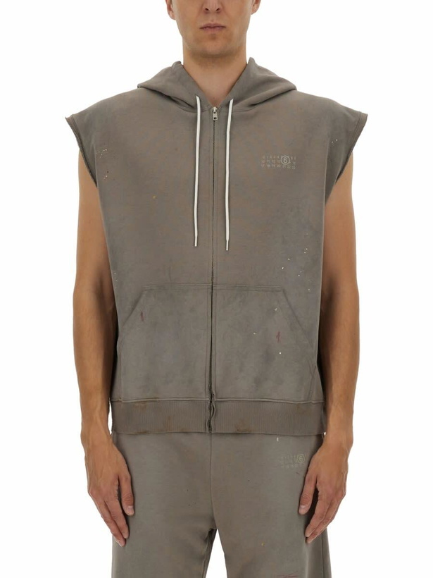 Photo: MM6 Maison Margiela Sleeveless Sweatshirt