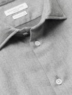 Richard James - Cotton-Flannel Shirt - Gray