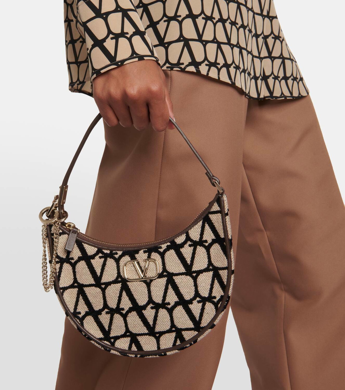 Valentino Garavani VLogo Signature Toile Iconographe Mini