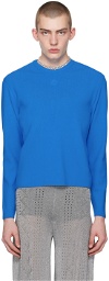 Marine Serre Blue Core Knit Sweater