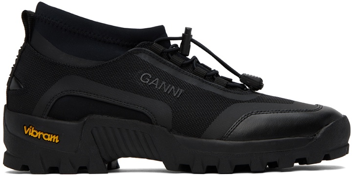 Photo: GANNI Black Performance Sneakers