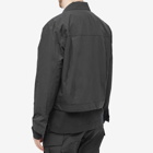 Uniform Bridge Men's Nylon Trucker Jacket in Black