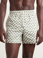 Frescobol Carioca - Rio Printed Swim Shorts - Green