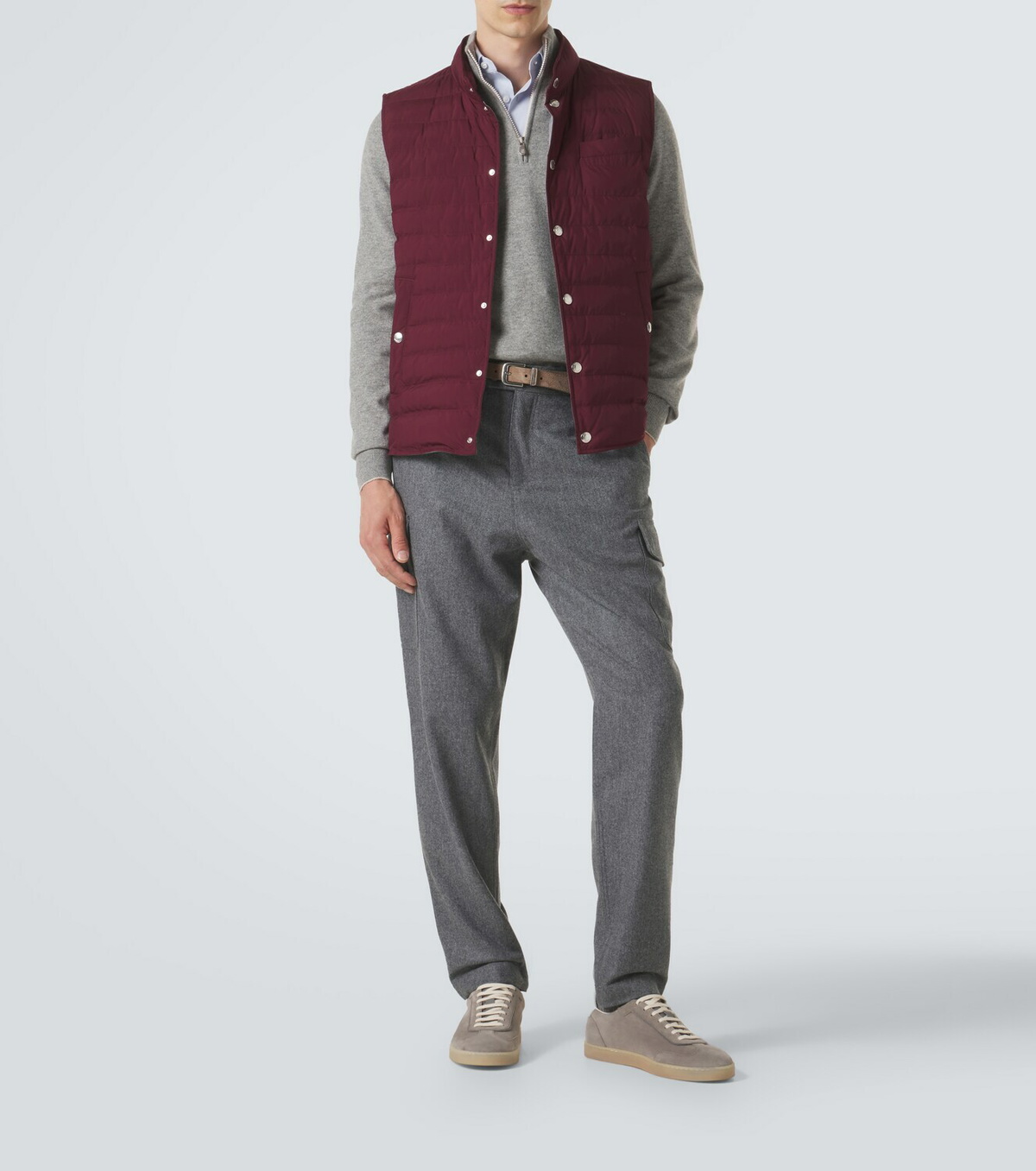 Brunello Cucinelli Technical down vest