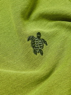 Vilebrequin - Palatin Logo-Embroidered Cotton-Piqué Polo Shirt - Yellow