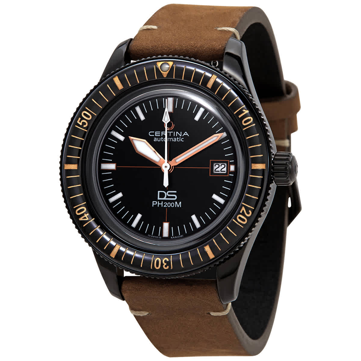 Certina DS PH200M Automatic Black Dial Watch C036.407.36.050.00
