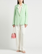 Forte_forte Womens Blazer Light in Green