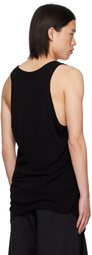 Julius Black Twisted Tank Top