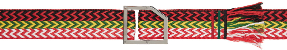 Photo: Lanvin Multicolor Curb Belt
