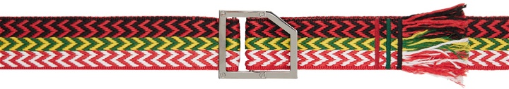 Photo: Lanvin Multicolor Curb Belt