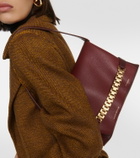 Victoria Beckham Chain Pouch Small leather shoulder bag