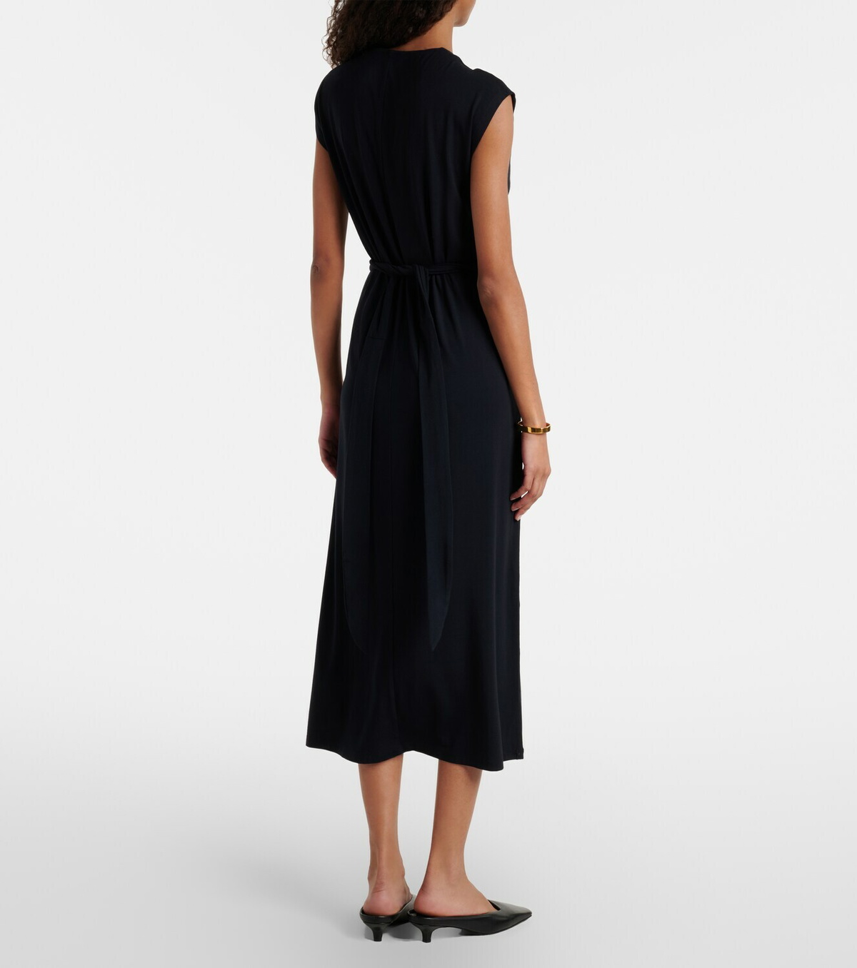 Vince Gathered midi dress