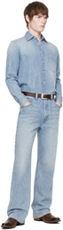 Carter Young Blue Denim Business Shirt
