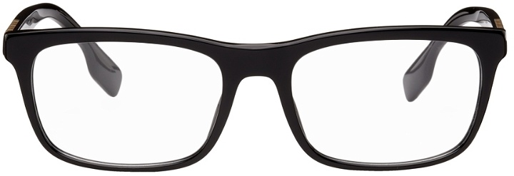Photo: Burberry Black Rectangular Glasses