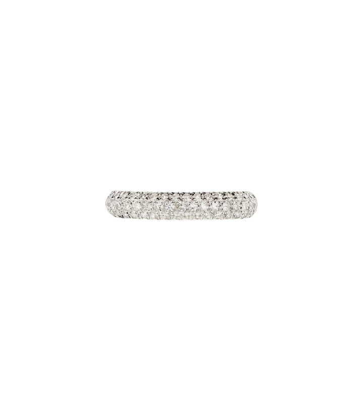 Photo: Shay Jewelry Jumbo 18kt white gold (750/1000) ear cuff with diamonds