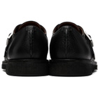 Marsèll Black Moccar Leather Loafers