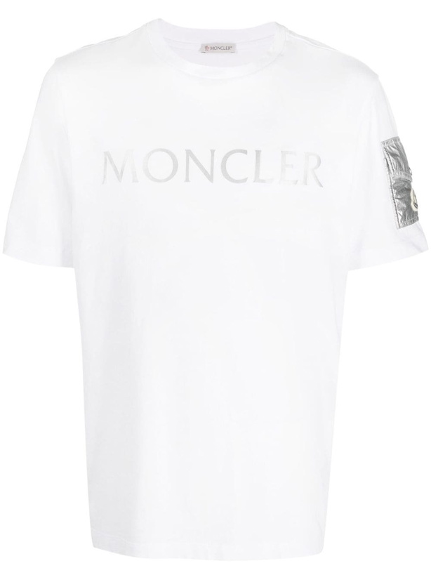 Photo: MONCLER - Logo Cotton T-shirt