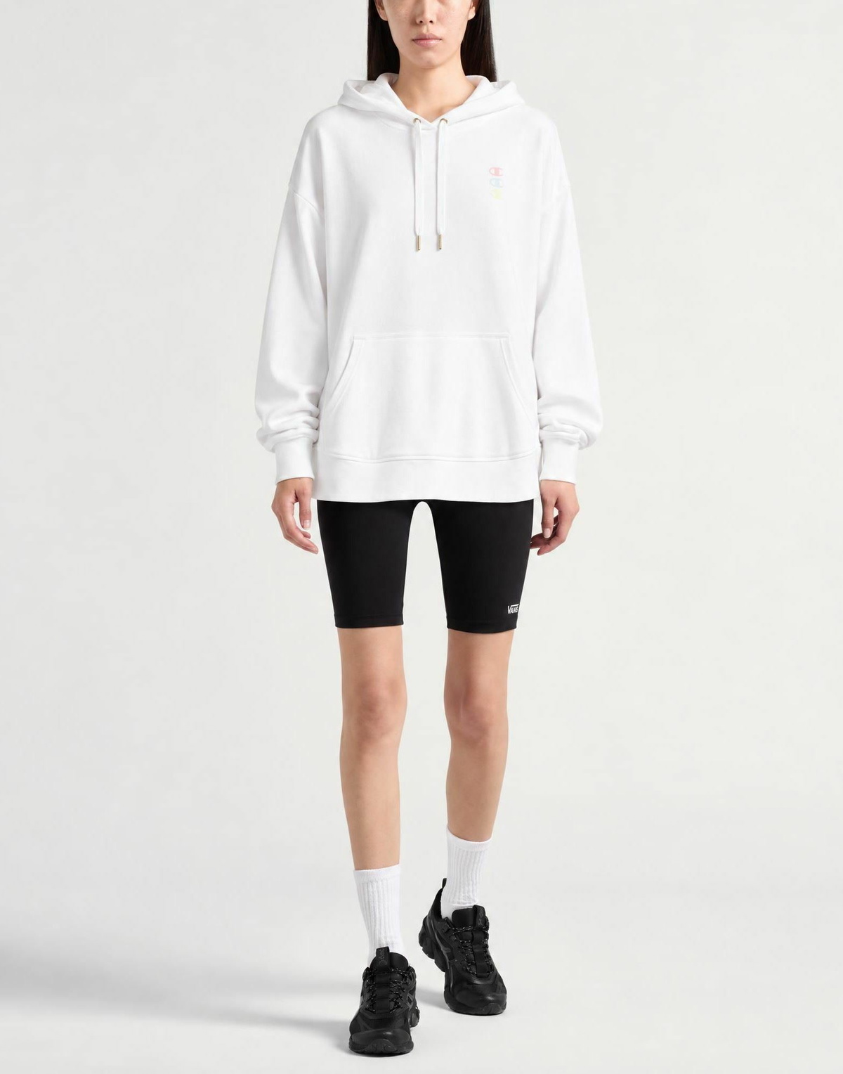 Champion Womens Sweatshirt in White