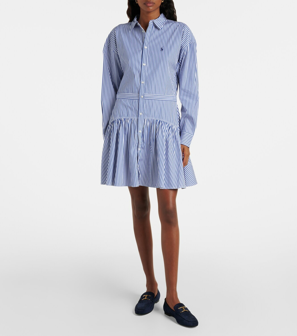 Polo Ralph Lauren Striped cotton shirt dress