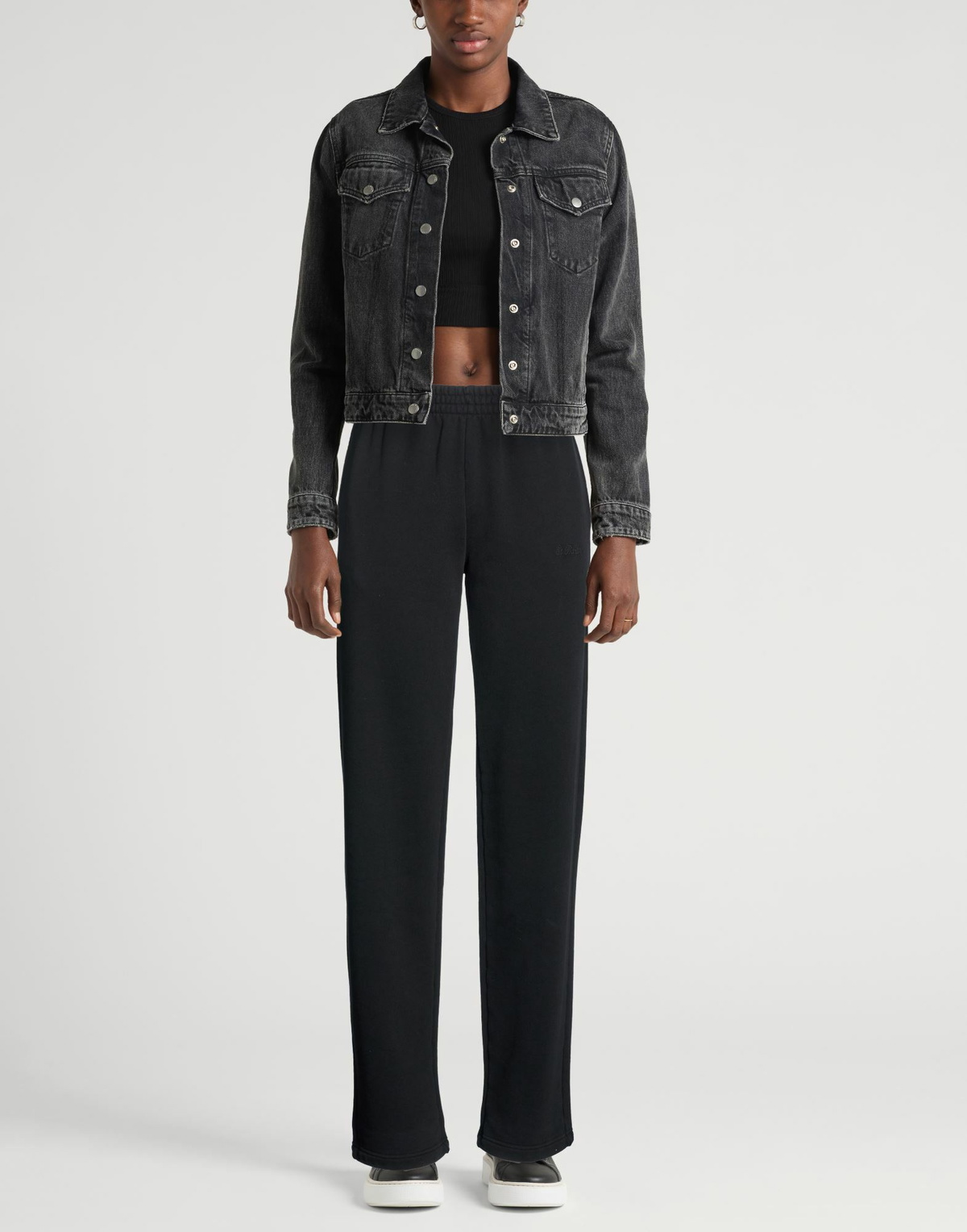 Mc2 Saint Barth Womens Pants in Black