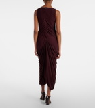 Loewe Draped midi dress